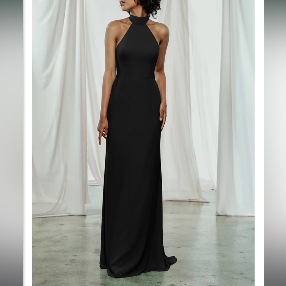 Amsale black Sophia dress size 12